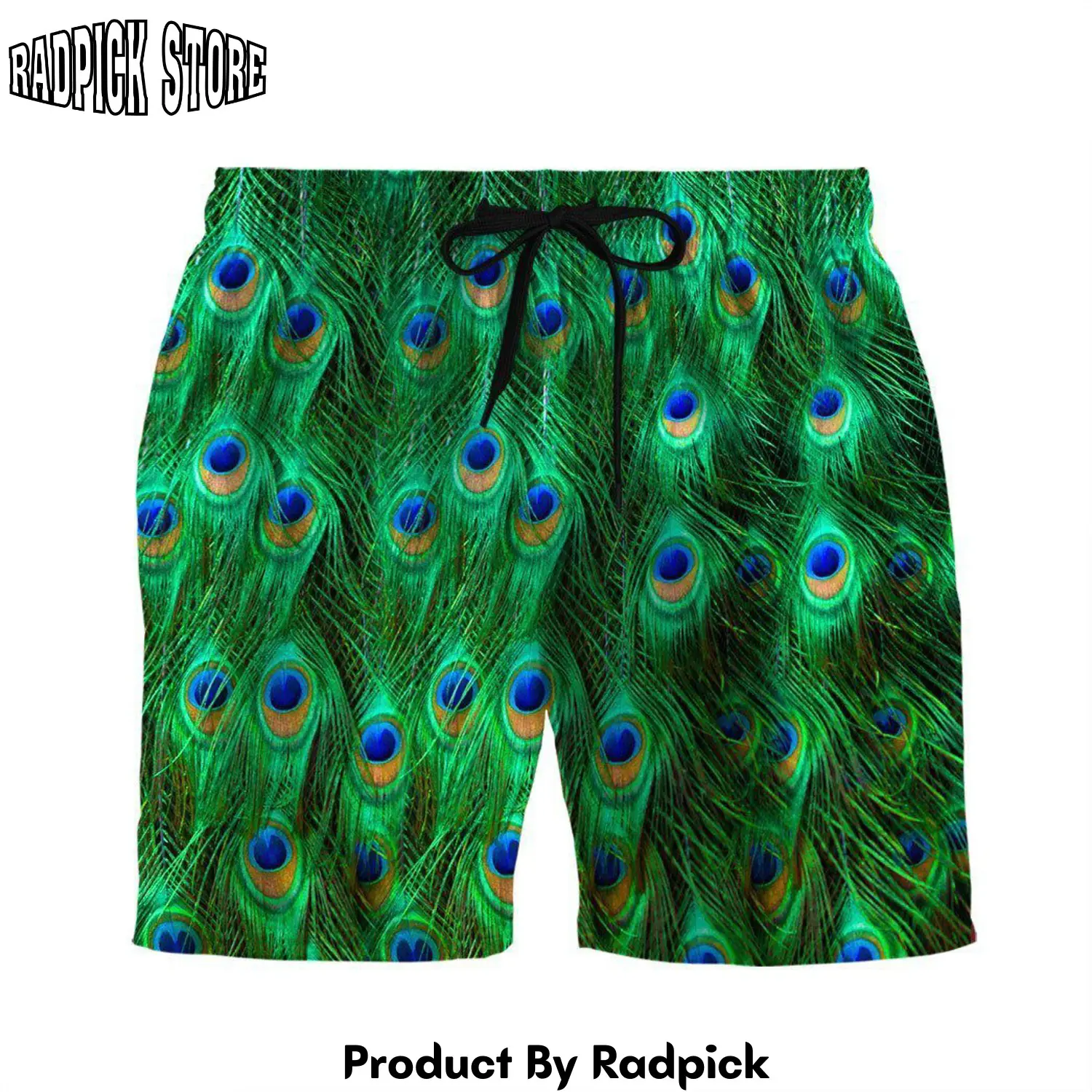 Radpick 3d peacock beach short rp631781
